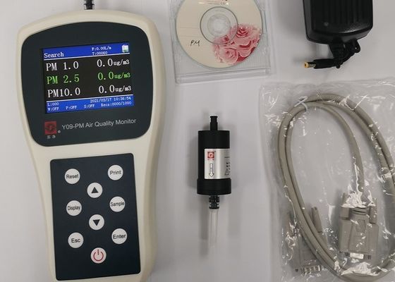 Un buon prezzo. PM1 monitor portatile polverizzato continuo 10W di qualità dell'aria del monitor Y09-PM in linea