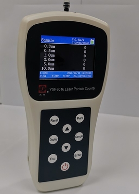 Handheld Airborne Dust Particle Counter In Pharma Factory Y09-3016