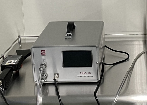 Un buon prezzo. Fotometro tenuto in mano dell'aerosol di Digital per rilevazione di perdita della stanza pulita in linea