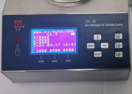 Un buon prezzo. Campionatore microbico possibile SU316L 0.38m/S dell'aria del locale senza polvere in linea