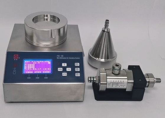 Un buon prezzo. Campionatore microbico 100L/Min dell'aria di caso dello strumento di alluminio del laboratorio in linea