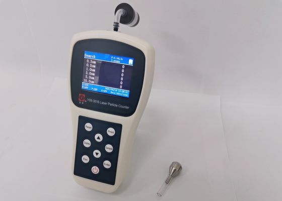 Un buon prezzo. Contatore tenuto in mano 0.1CFM della particella di aria del locale senza polvere per lo strumento del laboratorio in linea