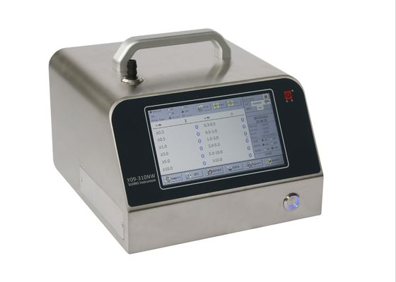 Contatore della particella del laser del locale senza polvere 1CFM con il touch screen LCD 28.3L/Min