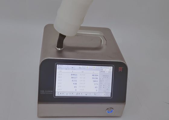 Contatore portatile 80W della particella del laser di Y09-310NW con il touch screen
