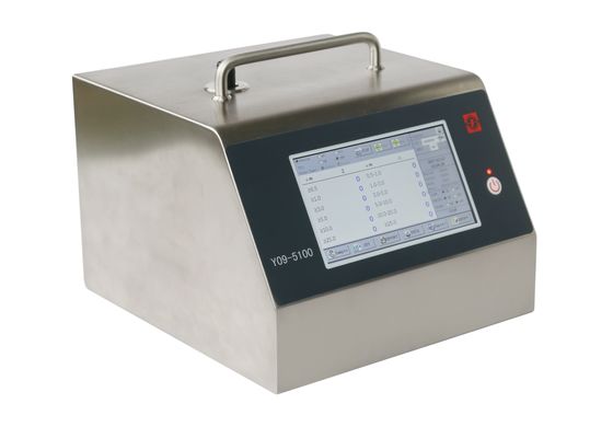 Un buon prezzo. Contatore 100LPM della particella di aria del sensore del laser di DC16.8V SUS316L in linea