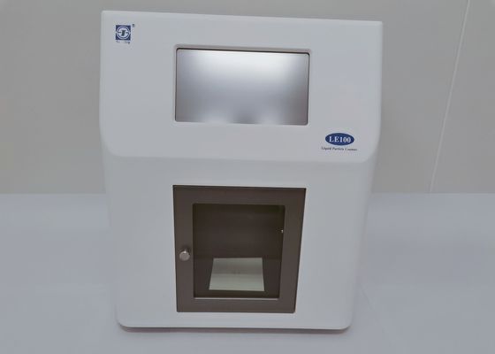 Contatore LCD a 7 pollici dello schermo 100μM Cleanroom Liquid Particle nella fabbrica di Pharma