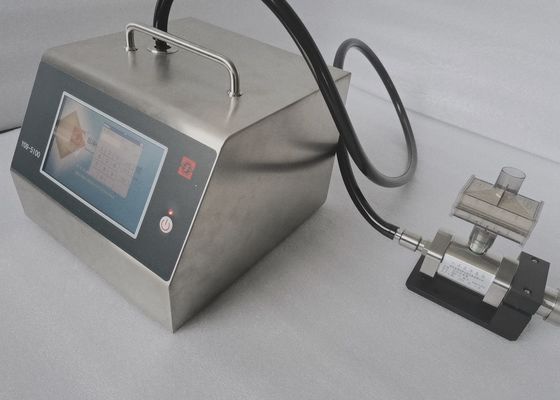 Un buon prezzo. Sei contatori portatili 100LPM della particella di aria dei canali con costruito in stampante termica in linea