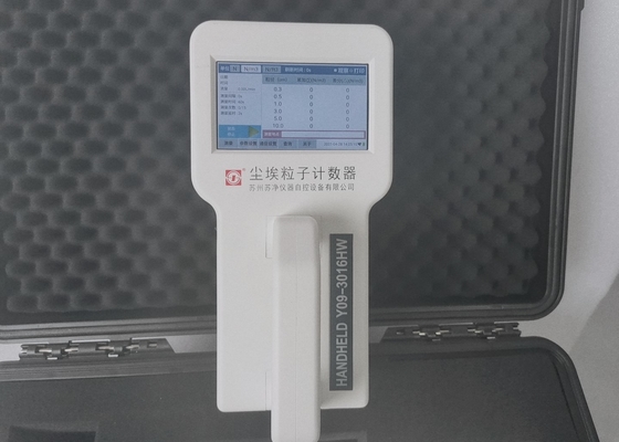 Un buon prezzo. Contatore tenuto in mano della particella della polvere per il locale senza polvere 2.83L/Min Flow Rate in linea