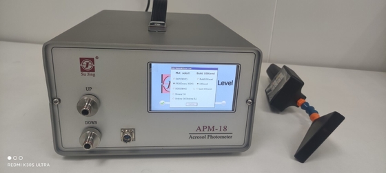 Il fotometro dell'aerosol di Digital per HEPA filtra automatico azzera